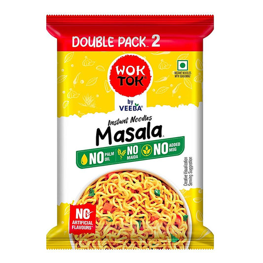 Wok Tok By Veeba Instant Masala Noodles - 132 g