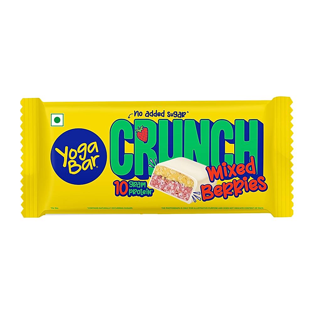 Yoga Bar 10g Protein Crunch Mixed Berries - 50 g