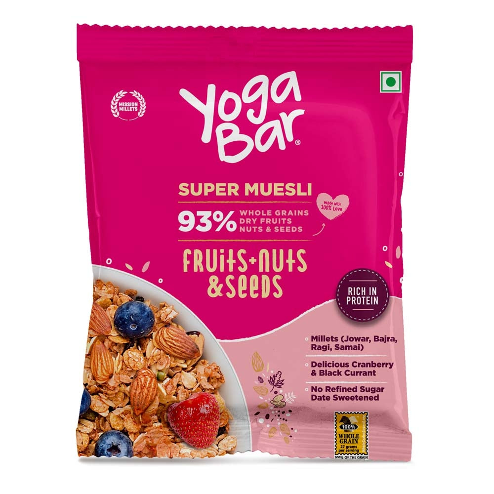 Yoga Bar Fruits Nuts & Seed Muesli - 40 g