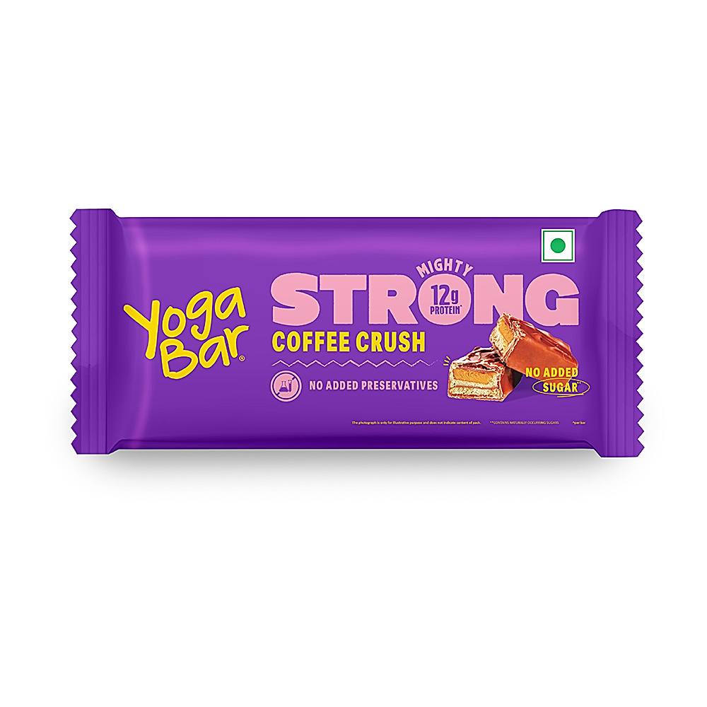Yoga Bar Strong Coffee Crush - 50 g