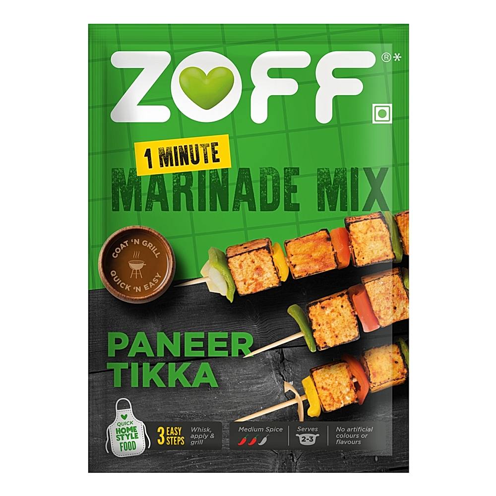 Zoff 1 Minute Marinade Mix Paneer Tikka Masala - 25 g