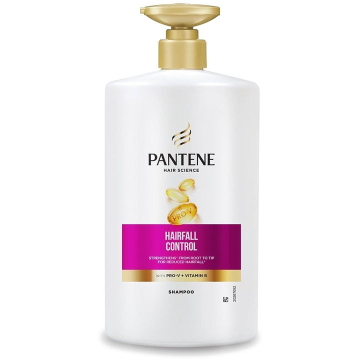 Pantene Hair Science Hairfall Control Shampoo with Pro-Vitamins & Vitamin B - 1Ltr