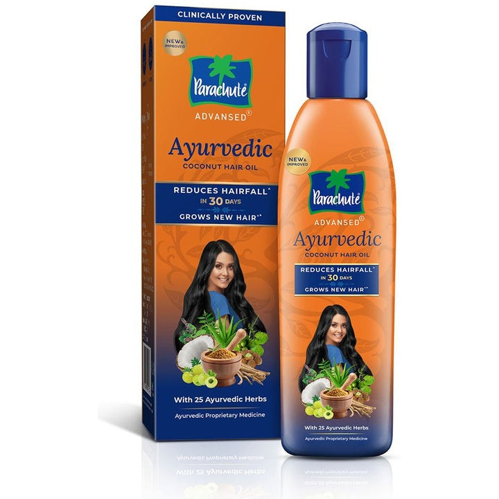 Parachute Advansed Ayurvedic Coconut Hair Oil for Hair Fall Control & Hair Growth - 300 ml