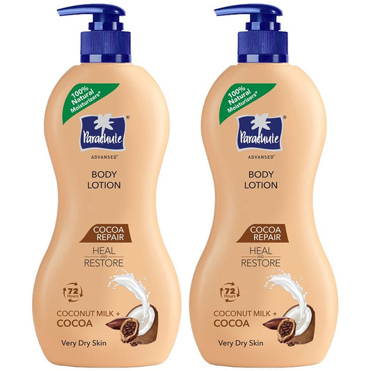 Parachute Advansed Set Of 2 Cocoa Repair Body Lotion for Intense Moisture - 400ml each