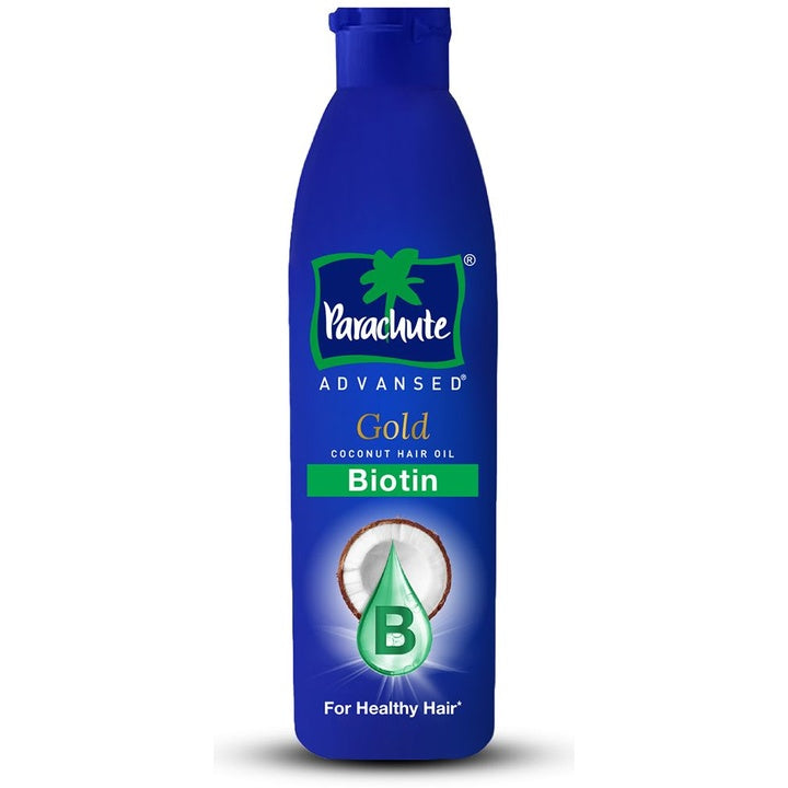 Parachute Advansed Gold Biotin Coconut Hair Oil for Fuller Hair - 300 ml