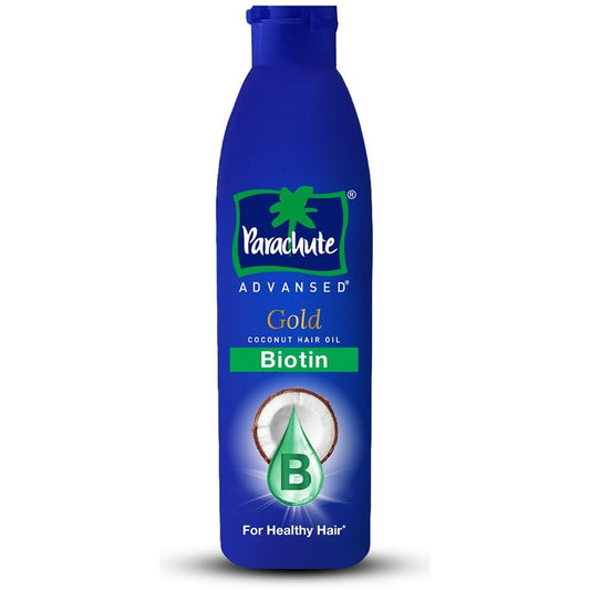 Parachute Advansed Gold Biotin Coconut Hair Oil for Fuller Hair - 300 ml
