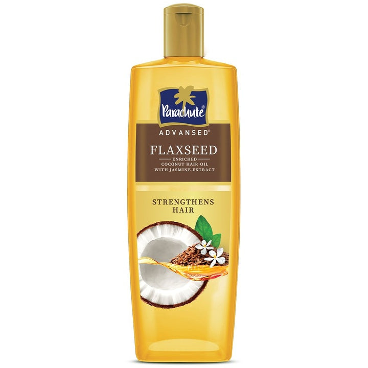 Parachute Advansed Flaxseed Enriched Coconut Hair Oil with Jasmine Extract - 300 ml