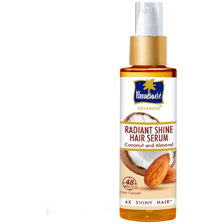 Parachute Advansed Radiant Shine Hair Serum with Coconut & Almond - 100ml