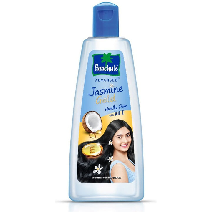 Parachute Advansed Jasmine Gold Non-Sticky Coconut Hair Oil with Vitamin E - 600 ml