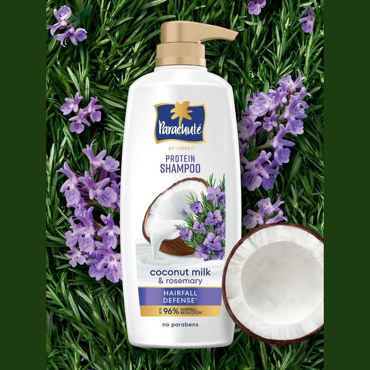 Parachute Advansed Hairfall Defense Protein Shampoo with Coconut Milk & Rosemary - 1 L