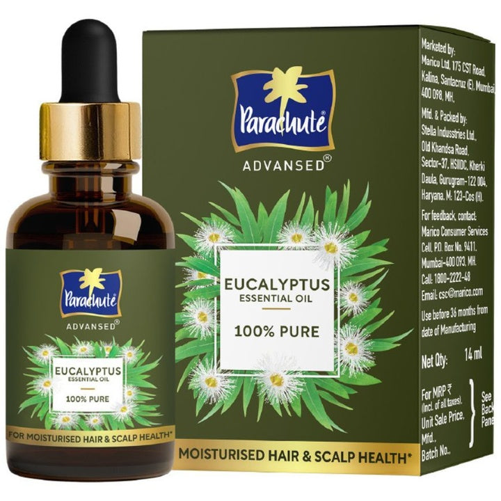 Parachute Advansed Pure & Natural Eucalyptus Essential Oil - 14 ml