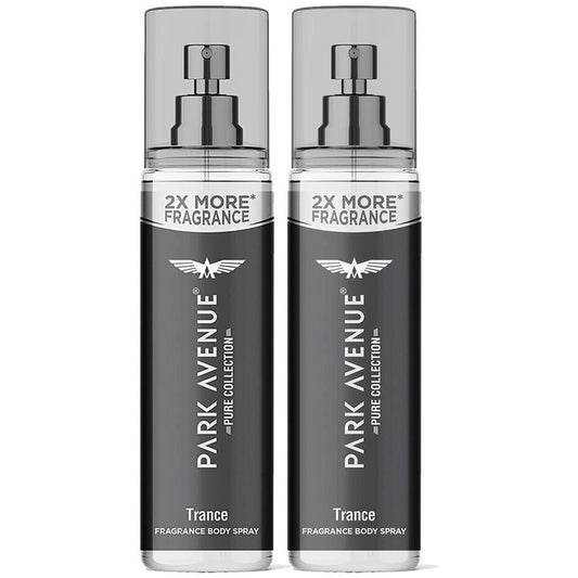 Park Avenue Men Set of 2 Trance Pure Collection Perfumed Deodorant Spray - 135 ml each