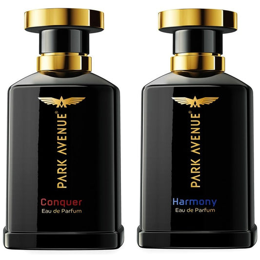 Park Avenue Men Set of Harmony & Conquer Eau De Parfum - 100ml each