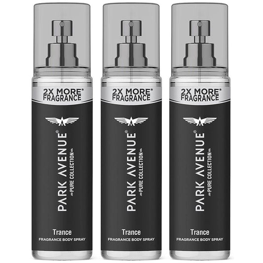 Park Avenue Men Set of 3 Trance Pure Collection Perfume Spray 135 ml each