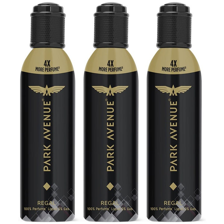 Park Avenue Men Set of 3 Regal Premium No Gas Perfume Spray - 130 each