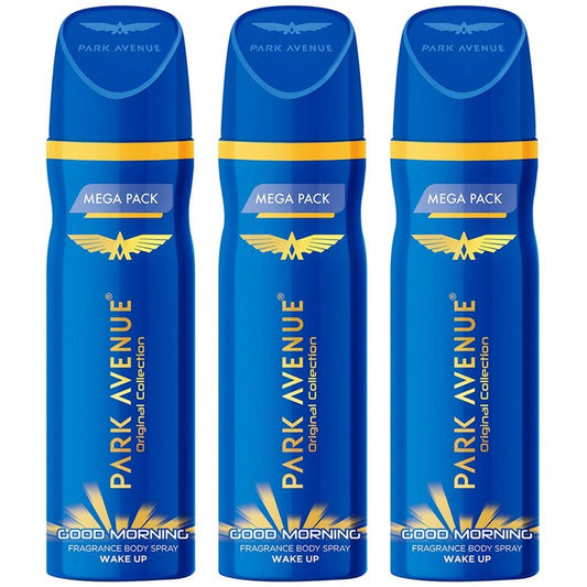 Park Avenue Men Set of 3 Good Morning Original Collection Deodorant - 147g (220ml) Each