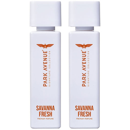 Park Avenue Men Set of 2 Voyage Savanna Fresh Premium Perfume - 100 g (120ml) each