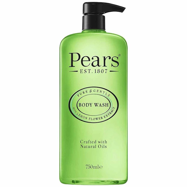Pears Unisex Pure & Gentle Body Wash with Lemon Flower Extract 750 ml