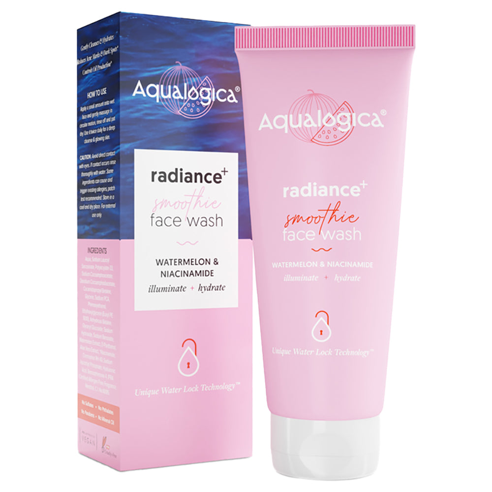 Aqualogica Radiance+ Face Wash - Watermelon & Niacinamide - 100 ml