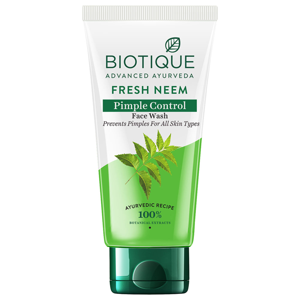 Biotique Fresh Neem Pimple Control Face Wash - 150 ml