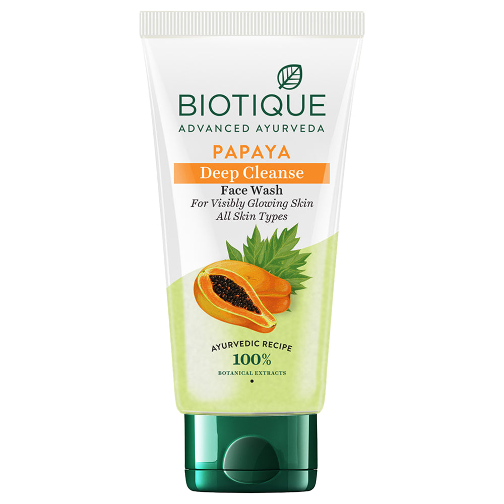 Biotique Papaya Deep Cleanse Face Wash - 150 ml