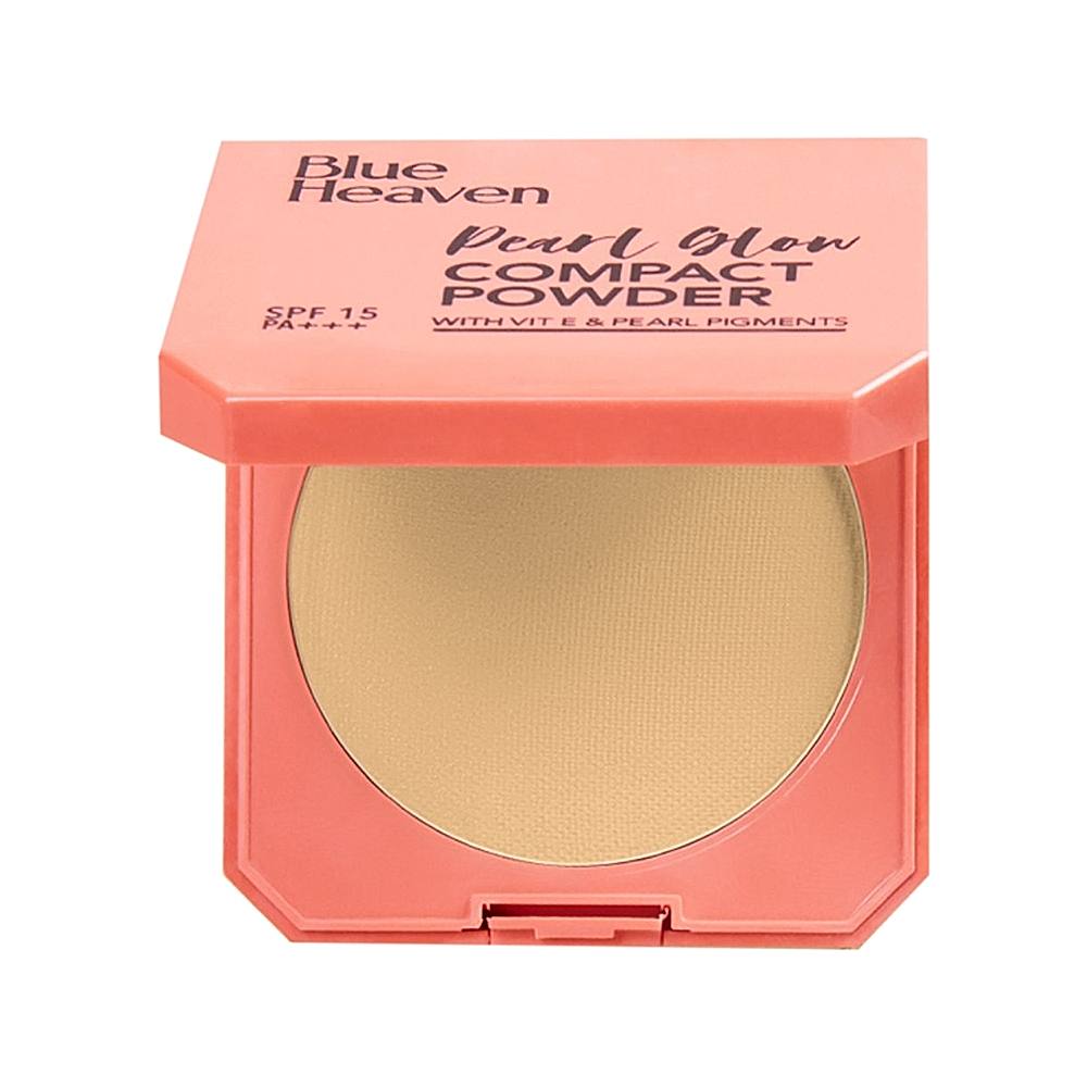 Blue Heaven Pearl Glow Compact - Honey Medium - 9 g