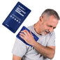 Boldfit Reusable Hot & Cold Ice Pack For Pain Relief Soft & Flexible Gel (Medium) -Blue - 1 U