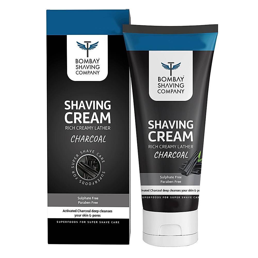 Bombay Shaving Company Charcoal Shaving Cream - 78 g