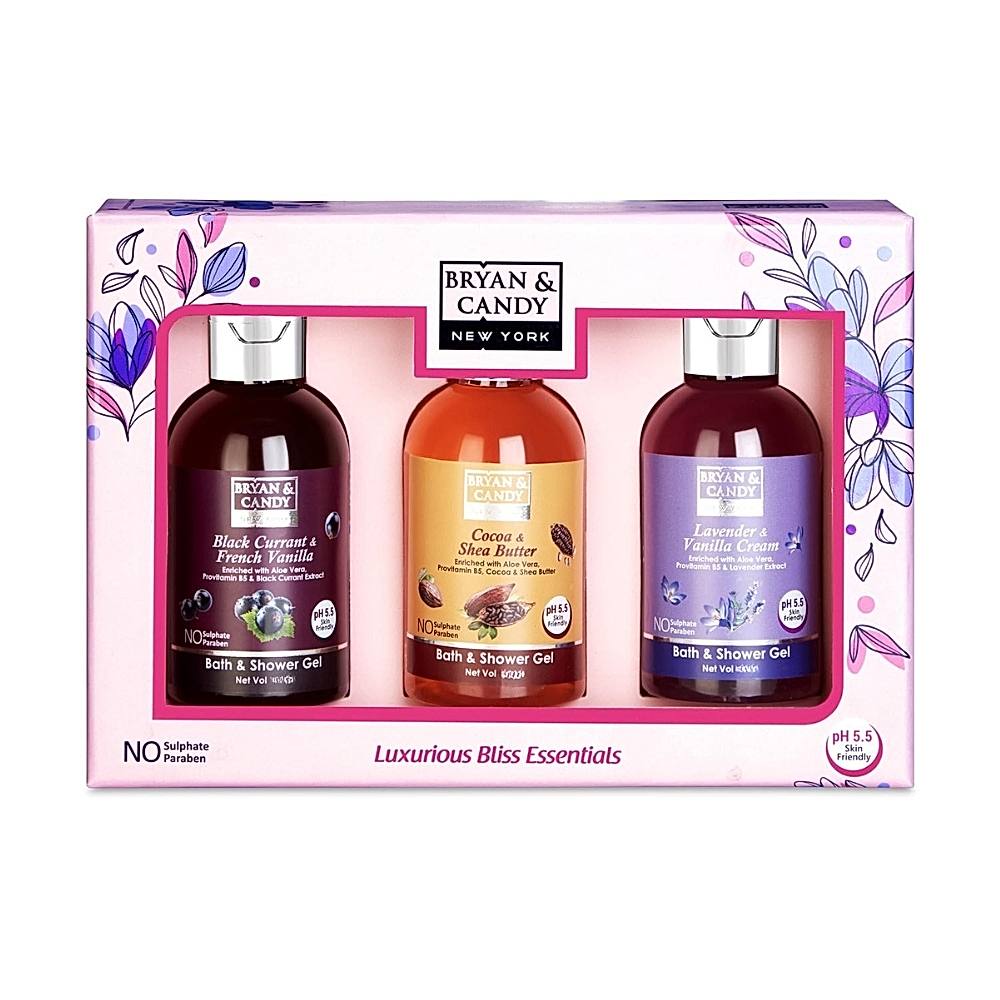 Bryan & Candy Luxurious Bath & Shower Gel Kit Gift Set 3 x 100 ml - 1 Unit