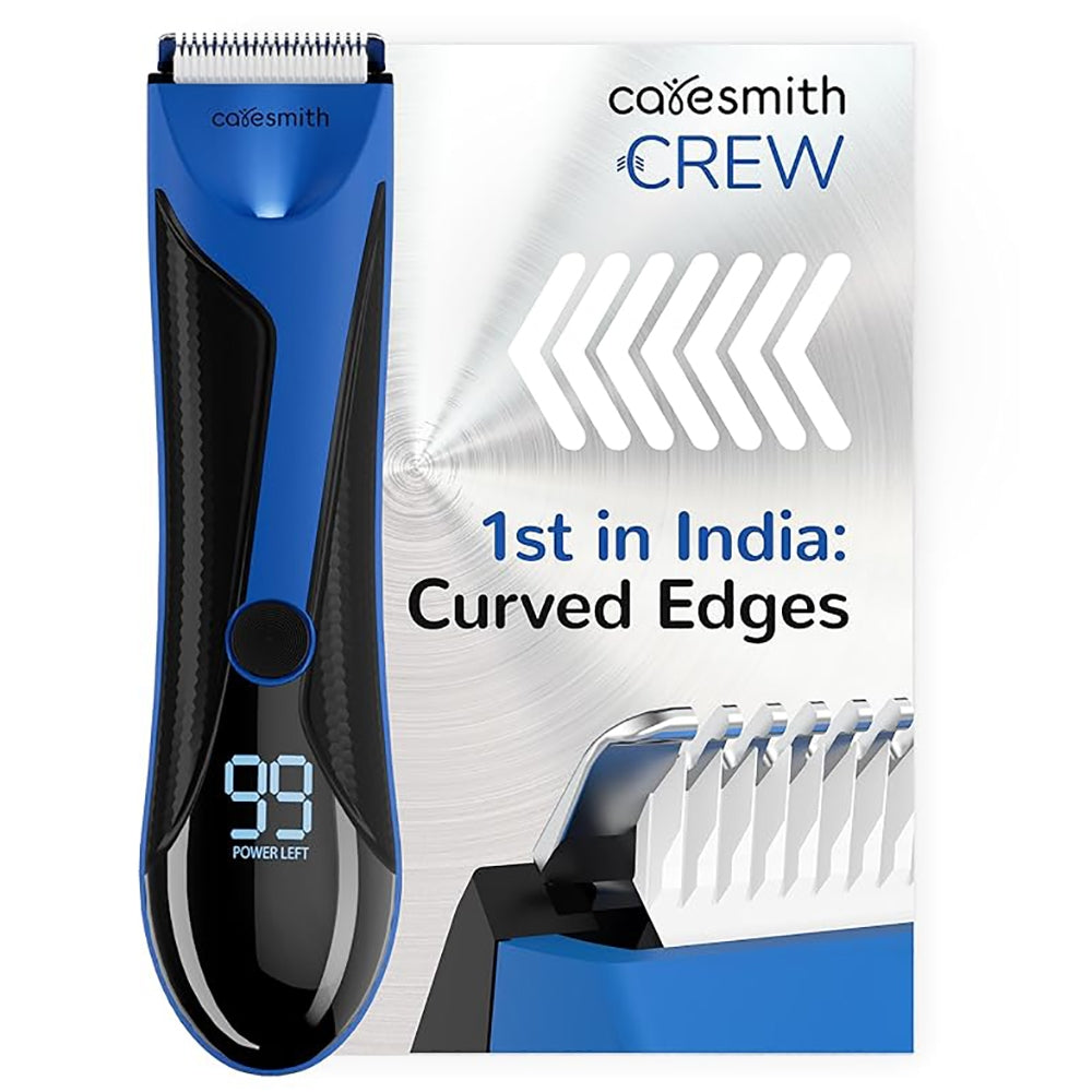 Caresmith Crew Manscaping Trimmer - Blue - 1 U