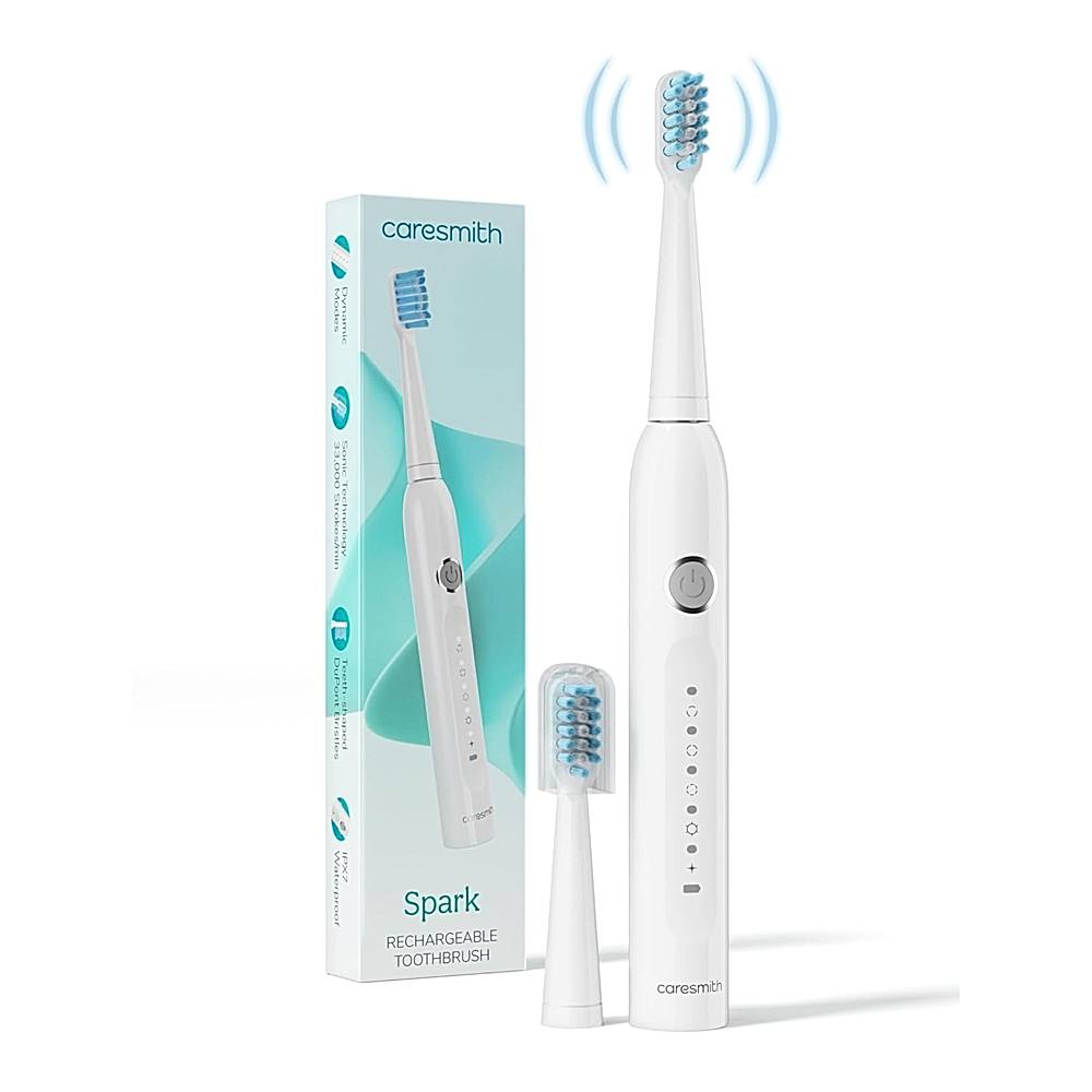 Caresmith Spark New Rechargeable Electric Toothbrush (White) - 1 U
