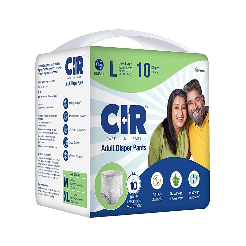 CIR Adult Diaper Pants Unisex (L) - 10 U