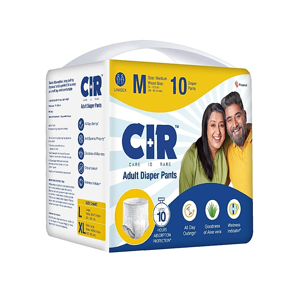 CIR Adult Diaper Pants Unisex (M) - 10 U