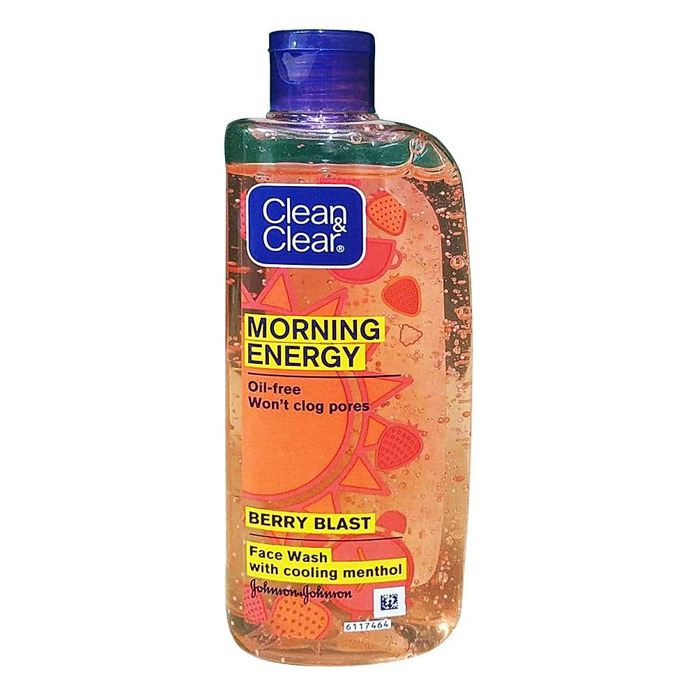 Clean & Clear Morning Energy Berry Face Wash - 150 ml
