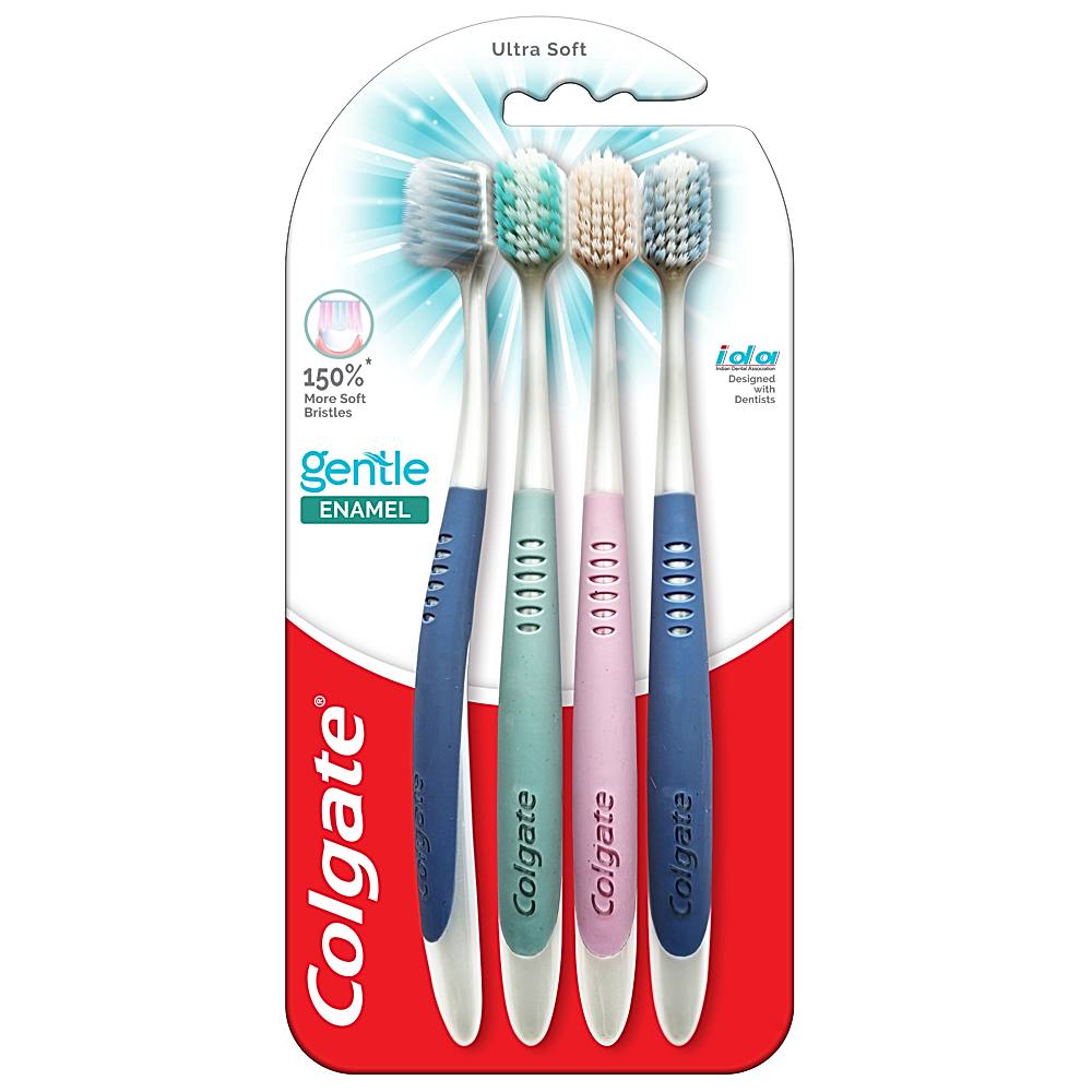 Colgate Gentle Enamel Ultra Soft Toothbrush - 2 U