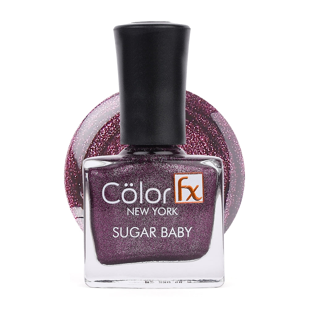 Colour Fx New York Sugar Wine 107 Nail Enamel - 9 ml