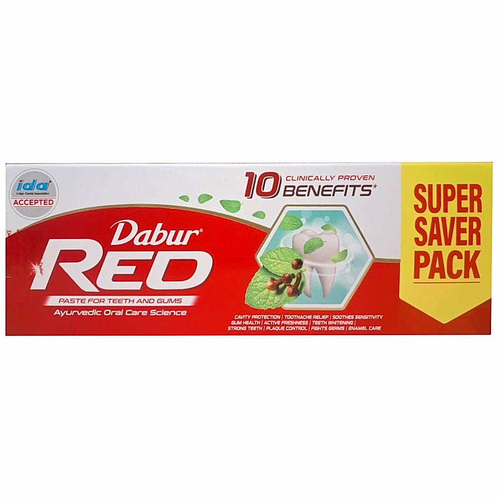 Dabur Red Toothpaste - 200 g x 2 U