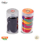 Deko 40P Rubber Band (Royal Cotton & Black) - Pack Of 40 - 1 U
