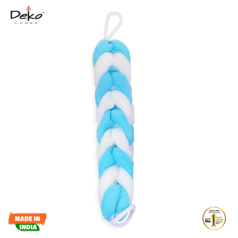 Deko Back Scrubber 9R - Aqua Blue - 1 U