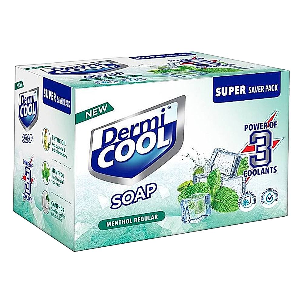 Dermi Cool Soap - 125 g x 3 U