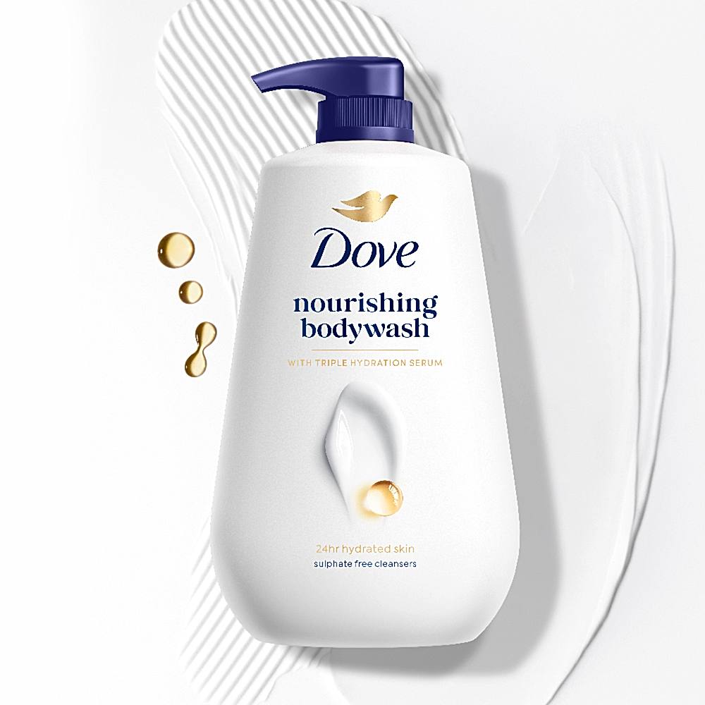 Dove Deep Moisture Body Wash - 800 ml