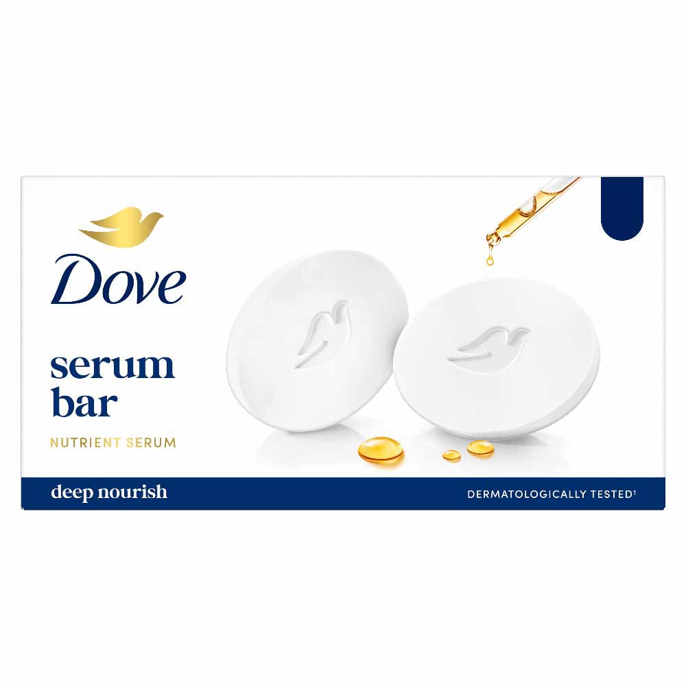 Dove Deep Nourish Serum Bar - 125 g x 4 U