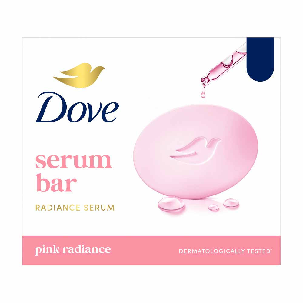 Dove Pink Radiance Bathing Bar - 3 x 125 g