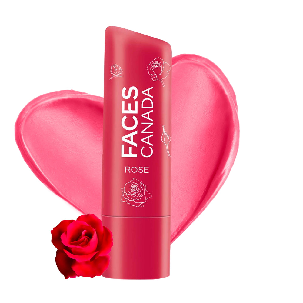 Faces Canada Lip Balm - Orange Mint - Rose Petal