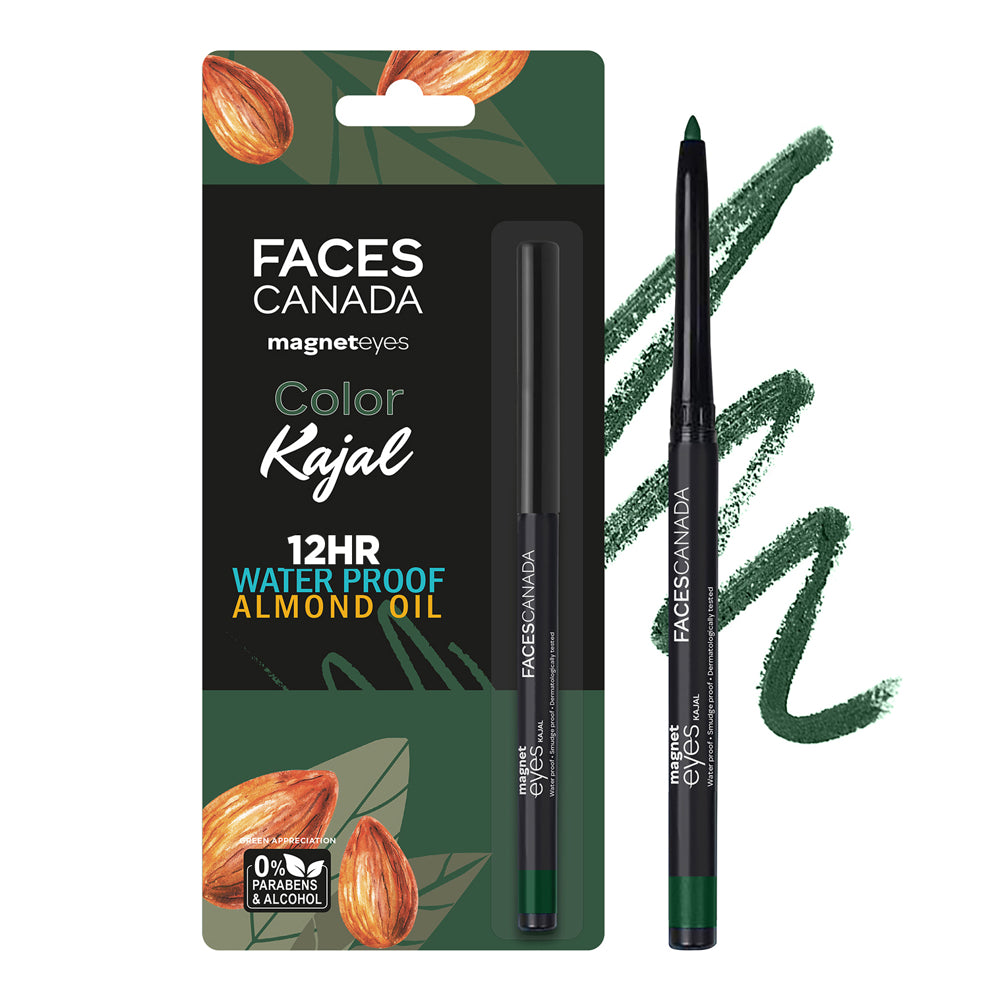 Faces Canada Magneteyes Kajal - Green Appreciation - 0.30 g