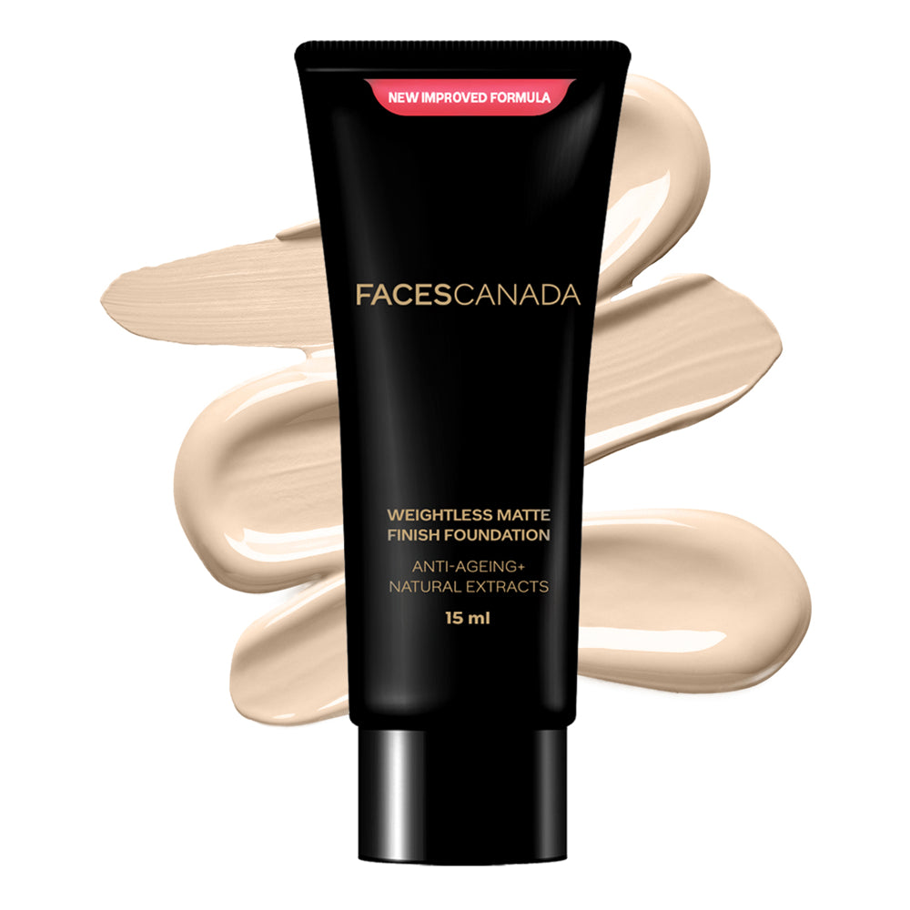 Faces Canada Matte Finish Foundation - Ivory 02