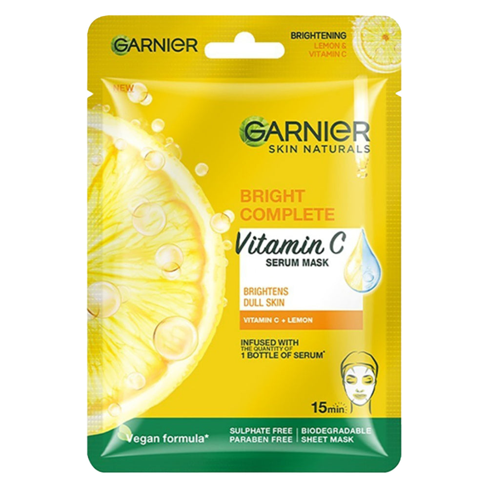 Garnier Serum Bright Complete Mask Lemon - 28 g