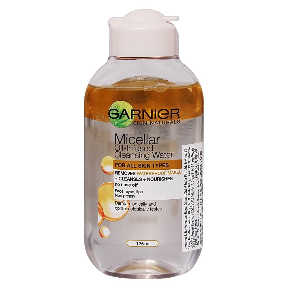 Garnier Skin Natural Oil Infused Cleaning Water - 125 ml