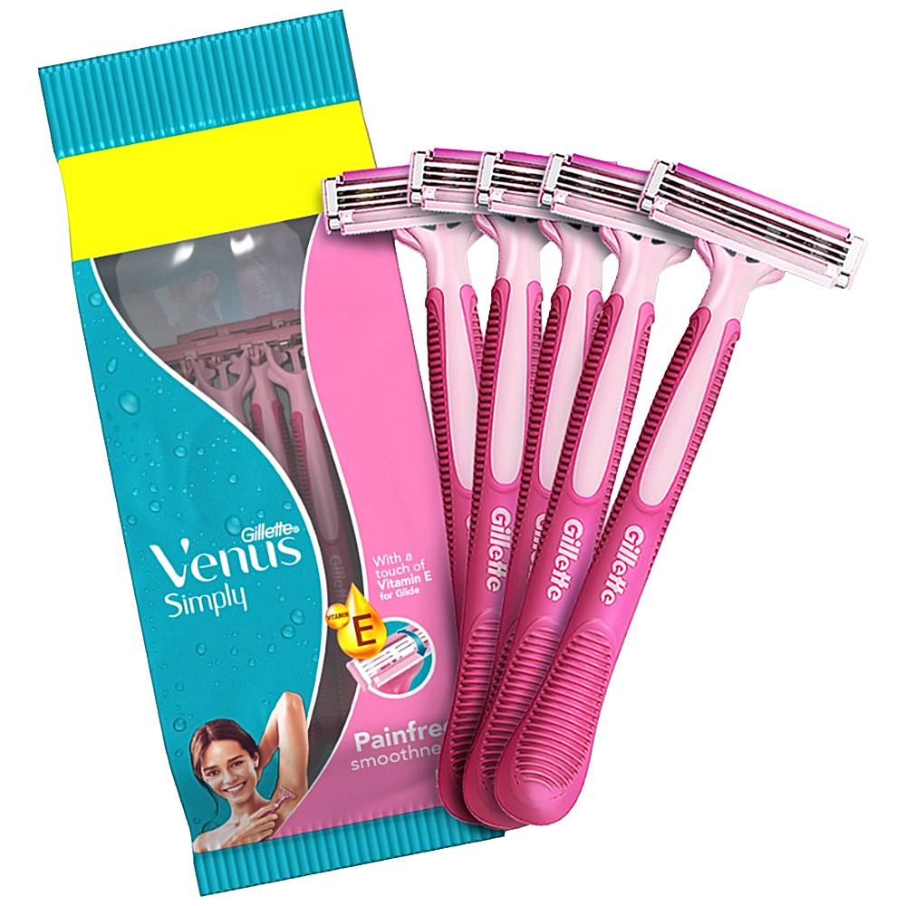 Gillette Simply Venus Razor - 5 U