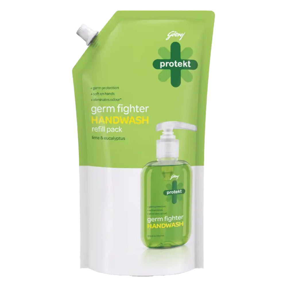 Godrej Liquid Germ Fighter Lime & Eucalyptus Handwash - 675 ml